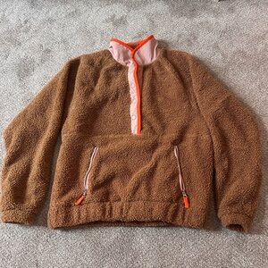 Brown fleece
